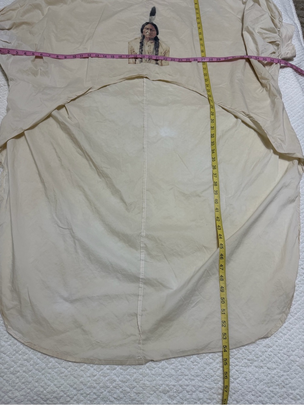 Eien USA Sitting Bull Asymmetric Blouse Women’s Size 1XL - Picture 8 of 10